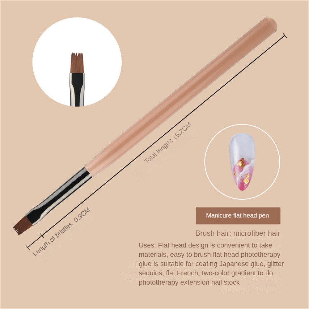 Annies Bút Vẽ Móng Nghệ Thuật Hai Đầu Màu gradient