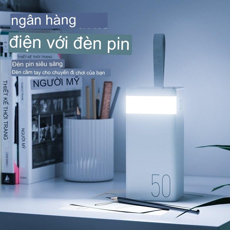Pin dự phòng sạc nhanh Remax RPP-321 dung lượng 50000mAh đèn pin chiếu sáng - hỗ trợ QC 22.5 và PD 20W