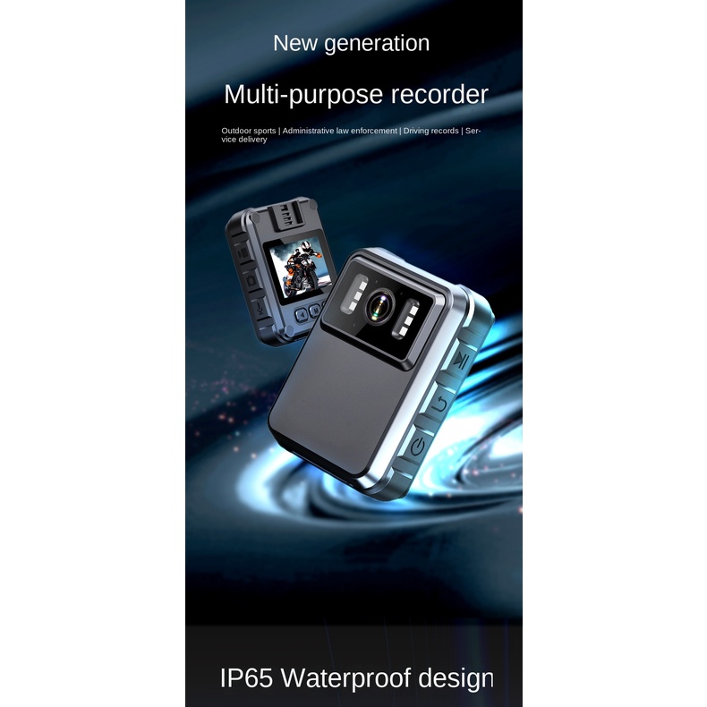 Camera Hành Trình 4k Có Kẹp Sau Tầm Nhìn Đêm Kết Nối wifi ir Cho Xe Máy dvr