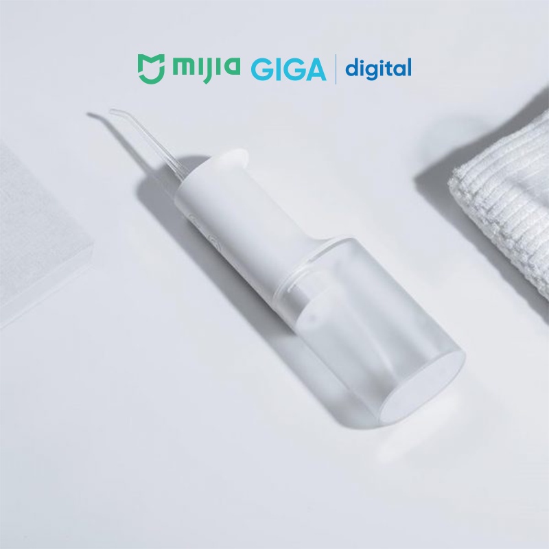Tăm nước vệ sinh răng miệng Mijia MEO701 - MEO702 kèm 4 đầu xịt - Tăm nước Mijia cao cấp