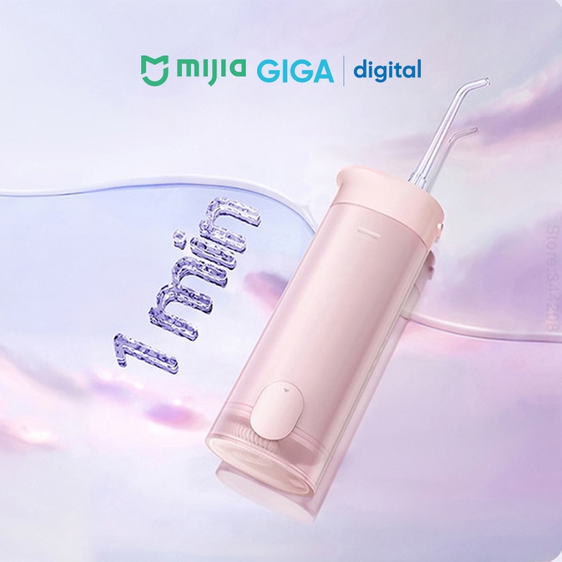 Tăm nước vệ sinh răng miệng Mijia MEO701 - MEO702 kèm 4 đầu xịt - Tăm nước Mijia cao cấp