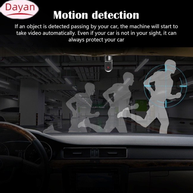 Máy Ghi Hình Cảm Ứng Ban Đêm dvr 170 Độ hd 1080p Cho Xe Hơi
