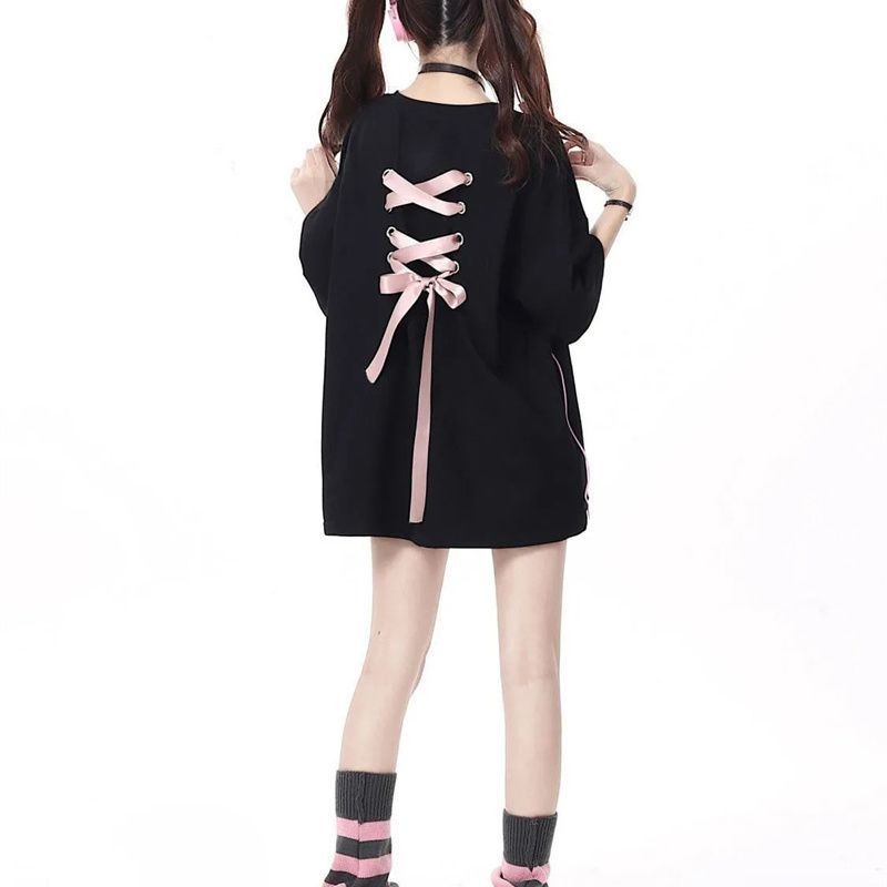 Áo Thun Tay Ngắn Dáng Rộng Thời Trang Cho Nữ