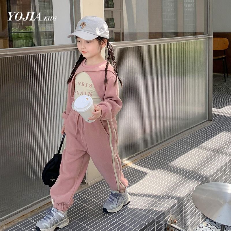 Bộ Đồ Thời Trang Mùa Thu 2023 Phong Cách Đường Phố Mới Cho Bé Gái