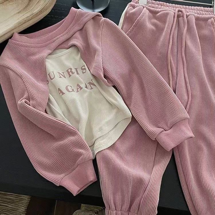 Bộ Đồ Thời Trang Mùa Thu 2023 Phong Cách Đường Phố Mới Cho Bé Gái