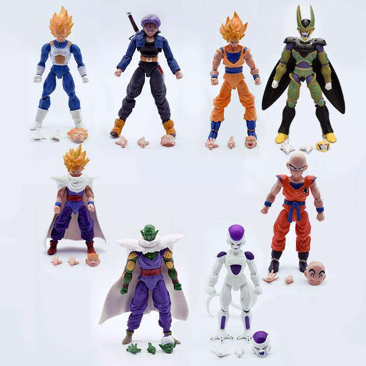 < < $uper $uper!Búp Bê Mô Hình Nhân Vật Trong dragon ball Có Thể Di Chuyển Được