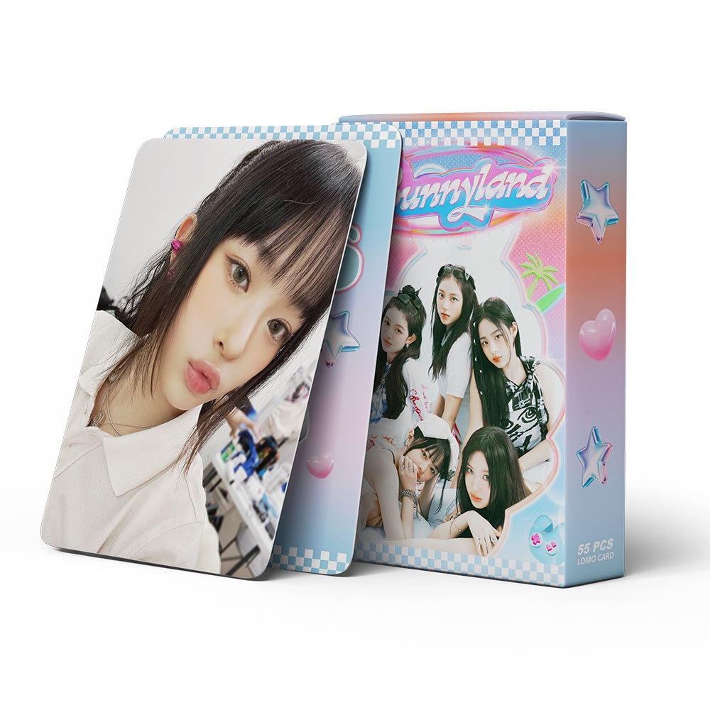 Hộp 55 Ảnh lomo card Hình Thỏ bunny Thẻ