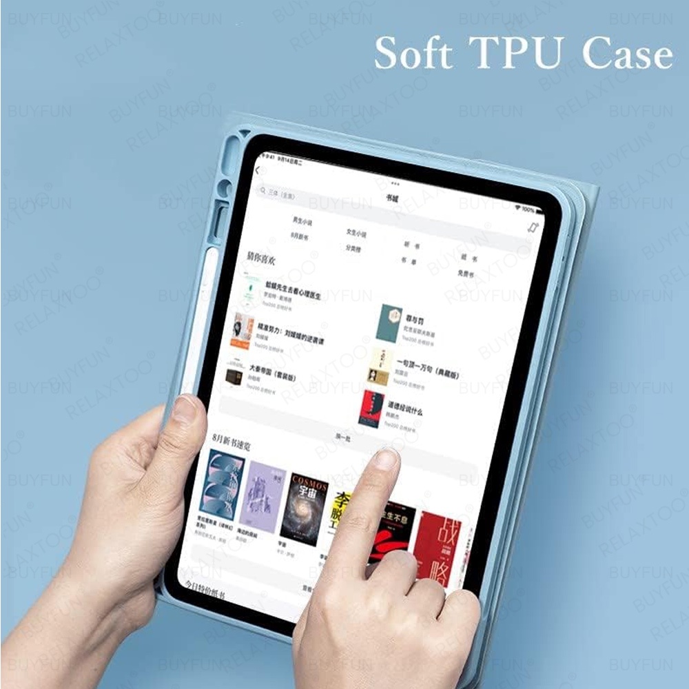 Bao Da Máy Tính Bảng Nắp Gập Từ Tính Cho ipad pro 11 12.9 air 5 4 3 2 1 10th 10.9 9th 10.2 '' ipadpro 11inch air5 air4 Ốp
