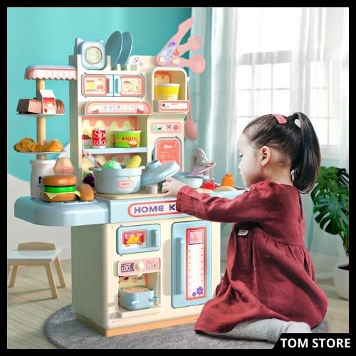 Bộ đồ chơi nấu ăn cho trẻ em, bé trai, gái 2 3 4 5 6 7 tuổi . Đồ chơi nhập vai đầu bếp phù hợp làm quà tặng cho bé