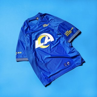 Áo jersey nfl -s23 la rams- xanh blue