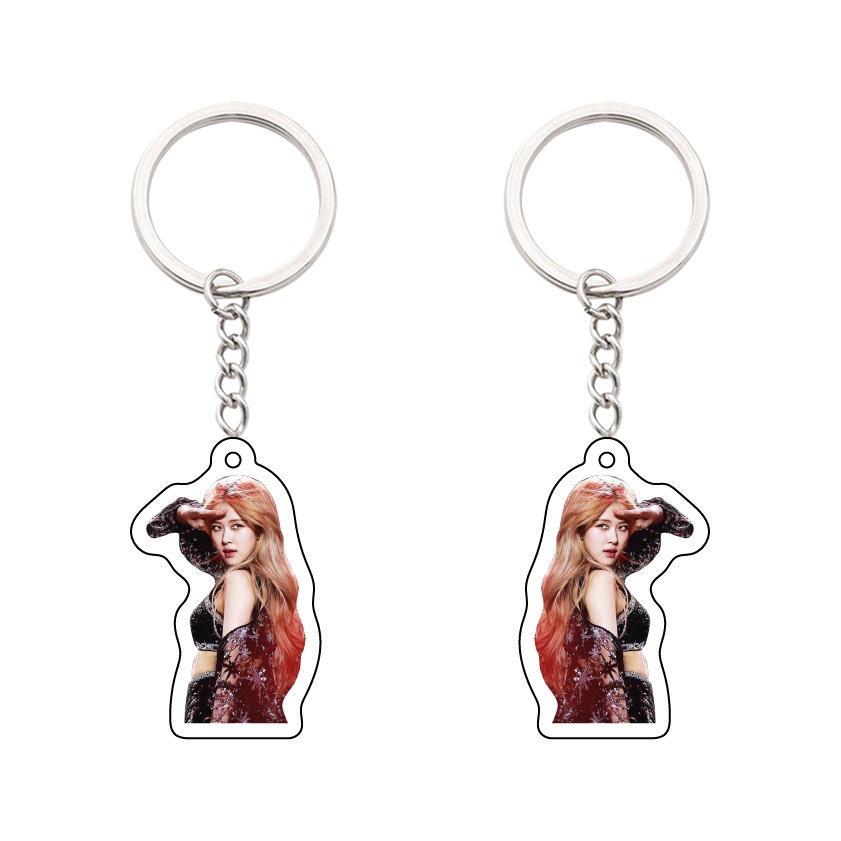 Móc khóa treo cặp sách chìa khóa BLACKPINK cực hót