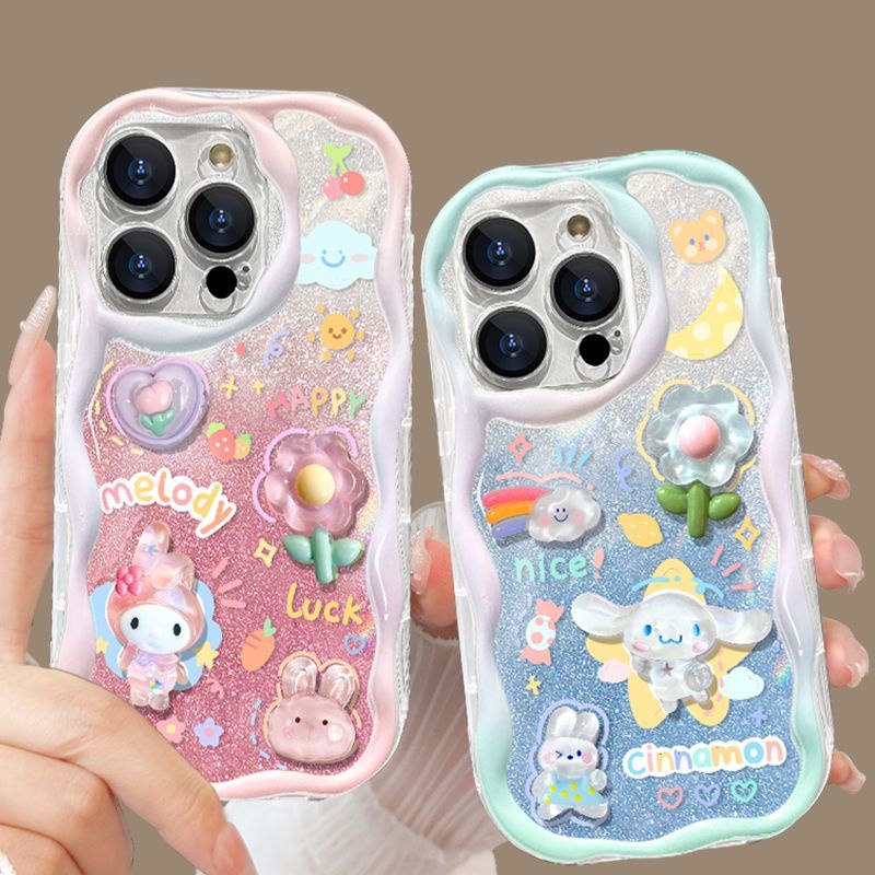 Ốp Điện Thoại Họa Tiết Hoạt Hình Chú Chó cinnamon / Đám Mây Cho realme v20 v15 / v13 / v11 / gt / gtneo 3 / 2 / q3 pro