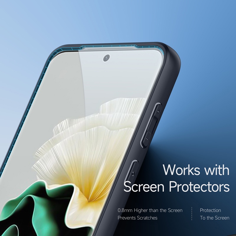 Ốp Điện Thoại DUX DUCIS PC TPU Siêu Mỏng Huawei P60/ P60 Pro Thoải Mái Chống Dấu Vân Tay