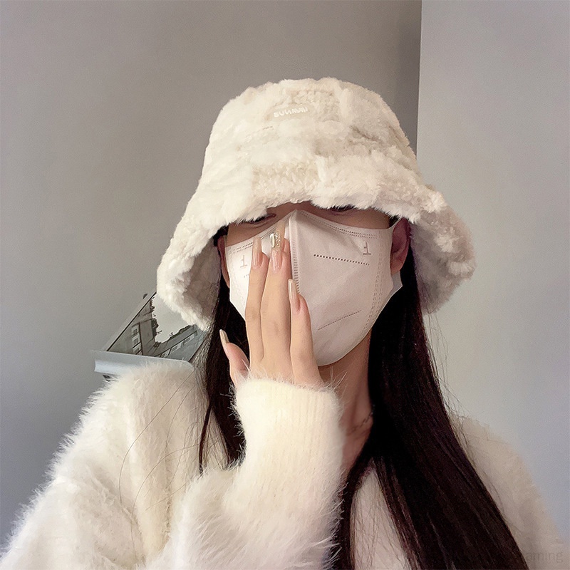 Mũ Tai Bèo Lông Cừu Giữ Ấm Mùa Đông Thời Trang Cho Nữ