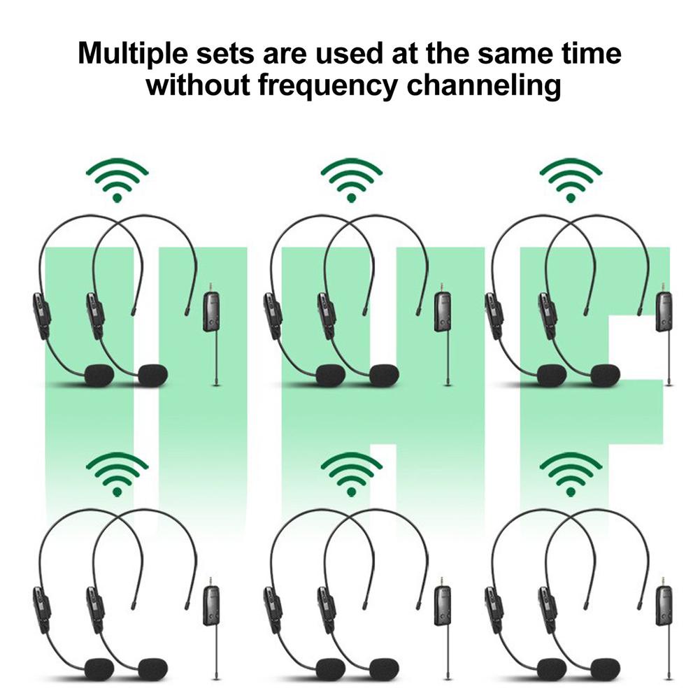 Bộ Micro Không Dây 2.4g uhf Chuyên Dụng Cho Khuếch Đại Âm Thanh