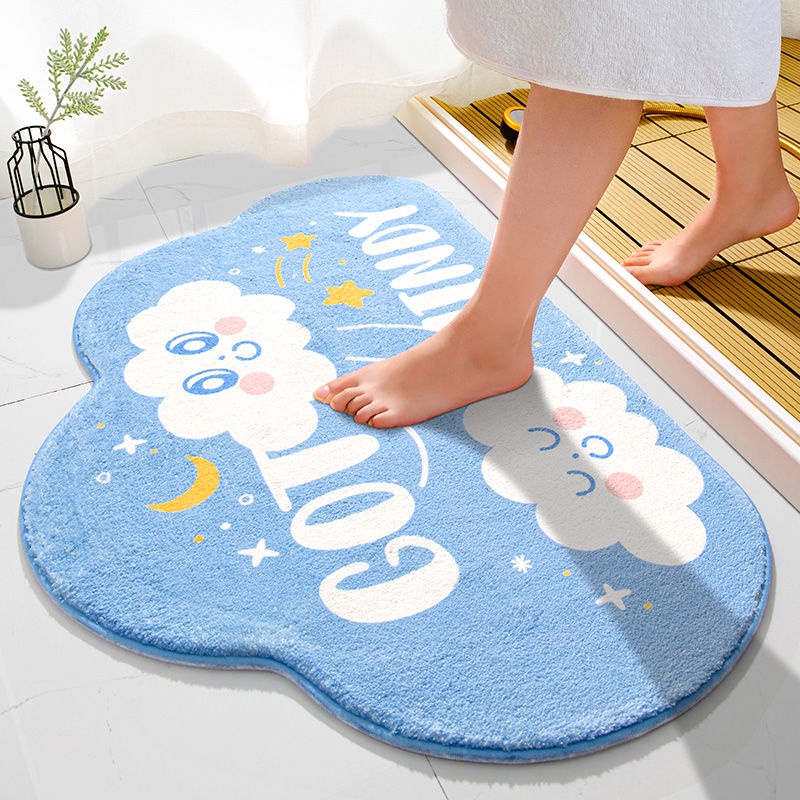 Thảm lót cửa chùi chân Chống Trượt Nhanh Khô 60x40cm