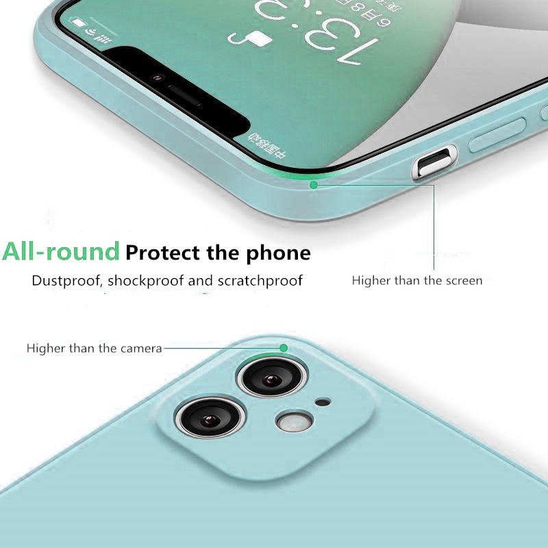 Macaron Ốp Điện Thoại Silicon Dẻo Cho iphone 7 8 6 6s plus x xr xs max 11 12 13 14 15 pro max 15 plus 7plus 8plus se2020