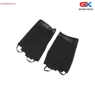 Găng Tay xe máy xe đạp nửa ngón Cụt 5.11 - GiangKhoaStore