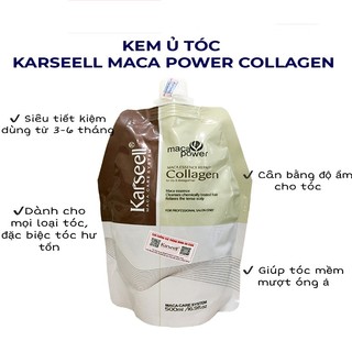 Ủ tóc karseell collagen siêu mềm mượt tóc 500ml