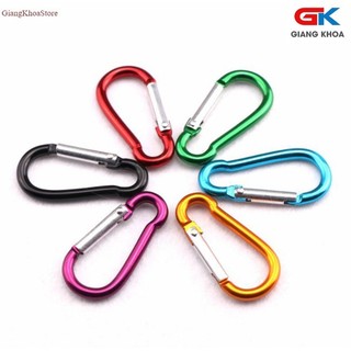 Móc Khóa bằng nhôm carabiner rẻ bền đẹp -GiangkhoaStore