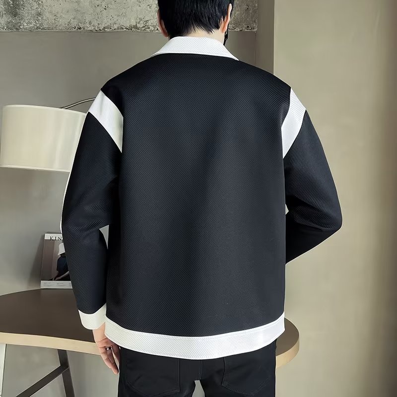 Áo Khoác Nam Phong Cách Đường Phố Thời Trang Xuân Thu 2023 Mới