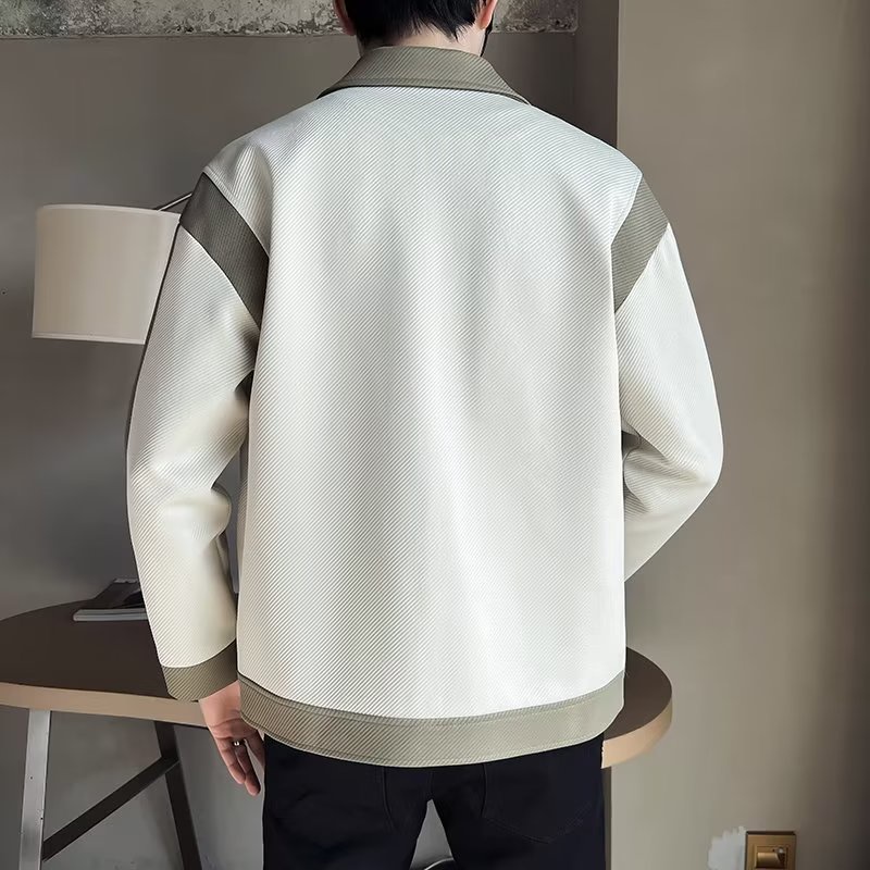 Áo Khoác Nam Phong Cách Đường Phố Thời Trang Xuân Thu 2023 Mới