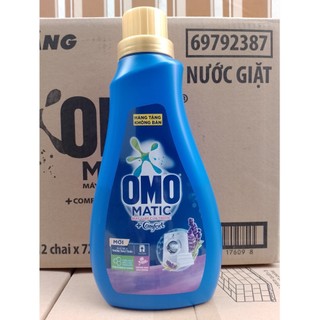 Nước giặt omo matic cửa trước 720g