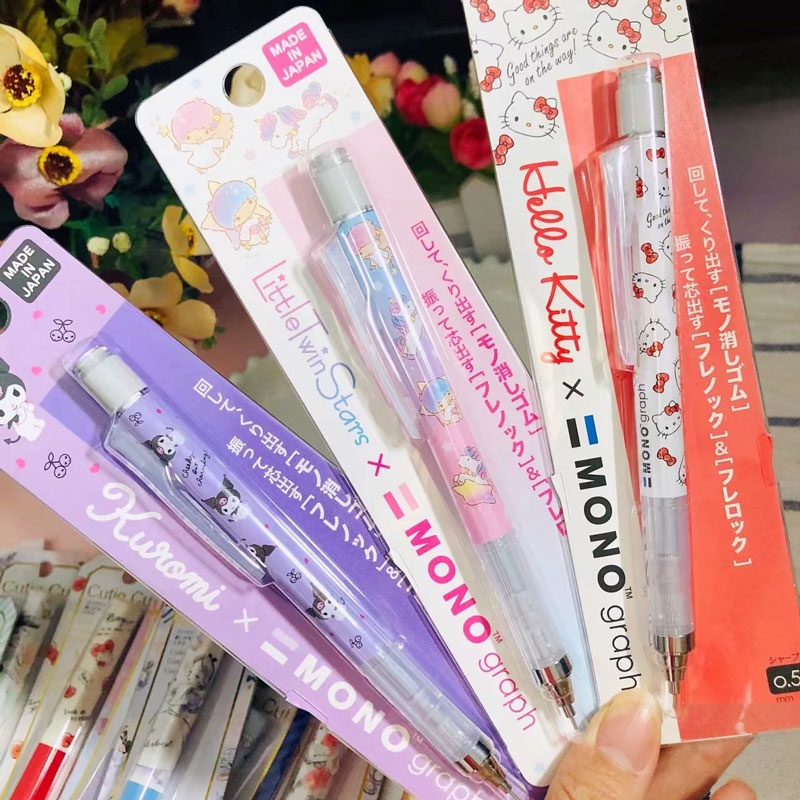 Bút Chì Bấm Lõi 0.5 kuromi Cinnamoroll Phiên Bản Giới Hạn