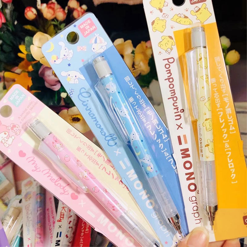 Bút Chì Bấm Lõi 0.5 kuromi Cinnamoroll Phiên Bản Giới Hạn