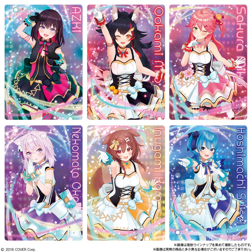 Gói thẻ nhân phẩm chính hãng bandai wafer hololive 2