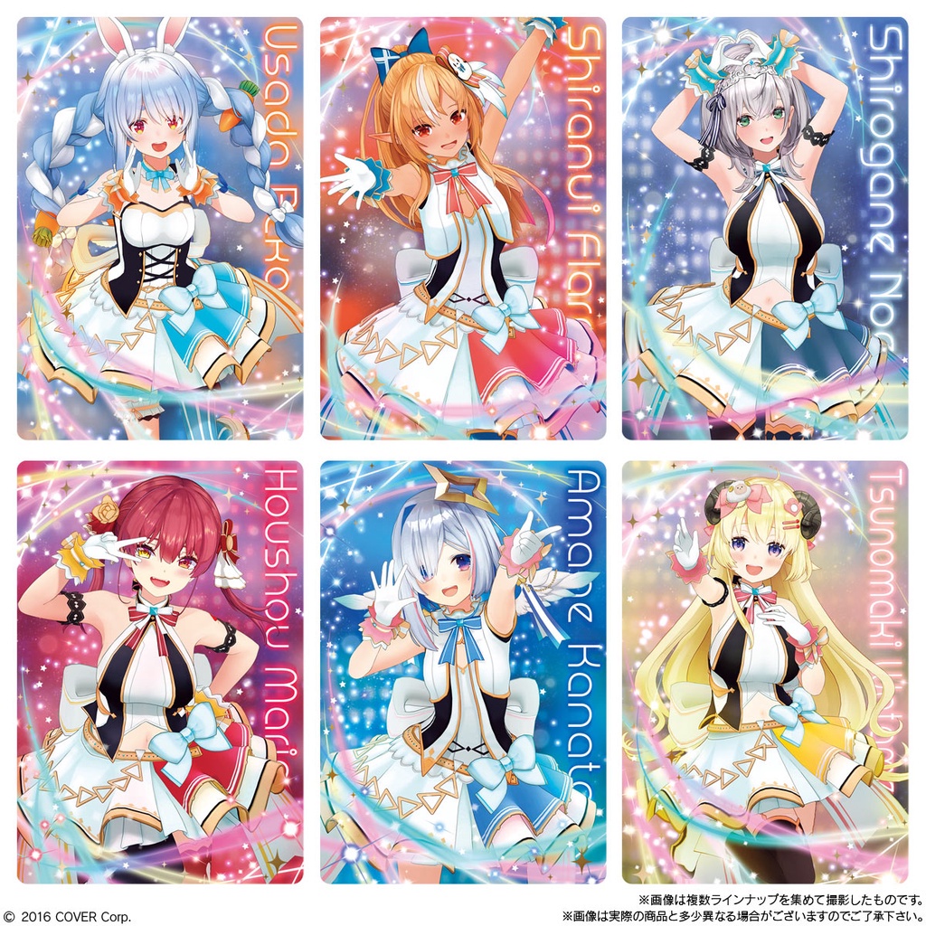 Gói thẻ nhân phẩm chính hãng bandai wafer hololive 2