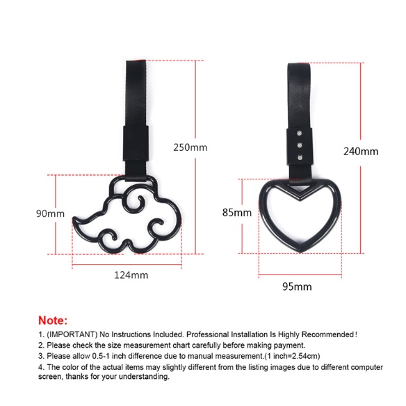 Jdm Phụ Kiện Trang Trí Đuôi Xe Hơi Hình Đám Mây Trái Tim Nổi