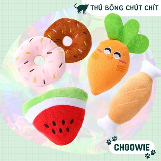 Thú bông chút chít dành cho chó mèo (lựa ngẫu nhiên hoặc inbox) || Đồ chơi cho thú cưng