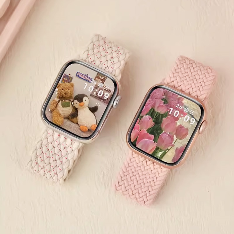 Dây Đeo nylon Có Khóa Trượt Điều Chỉnh Được Cho Đồng Hồ Thông Minh apple watch ultra 49mm 8 7 45mm 41mm / 6 5 4 44mm 40mm se 3 2 1 42mm 38mm iwatch