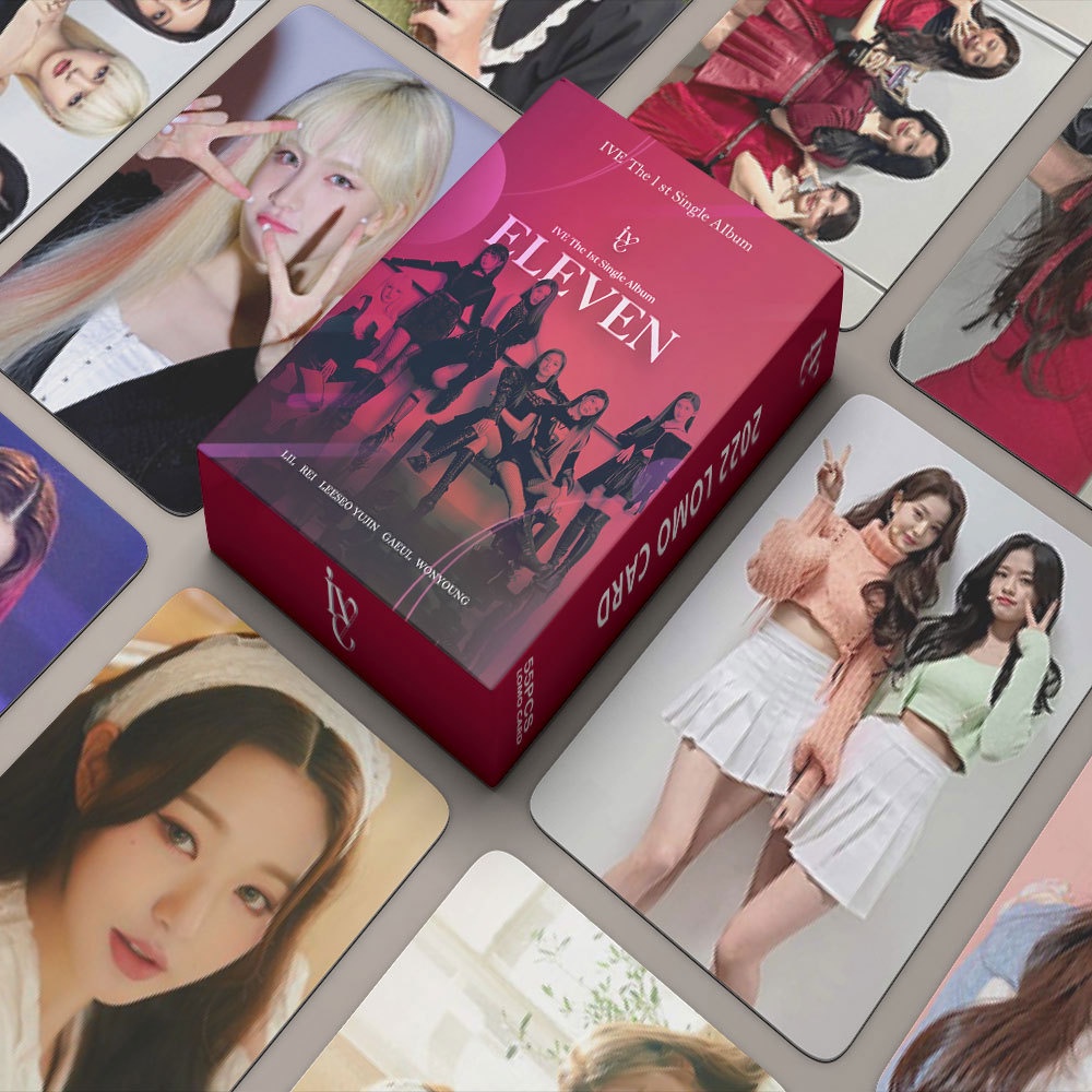 IVE Album A DREAMY DAY Photocard Jang Won Young  ELEVEN After Like & IVE Love Dive Lomo Card