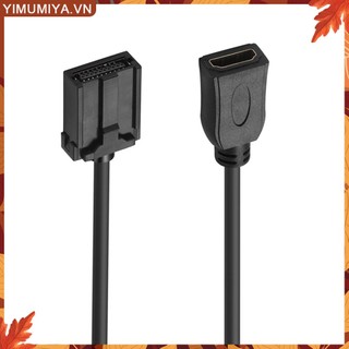 ☼Yimumiya [Chất Lượng Cao]☼ Dây Cáp Chuyển Đổi hdmi e type e Sang Đầu Cắm e type e Cho Xe Hơi