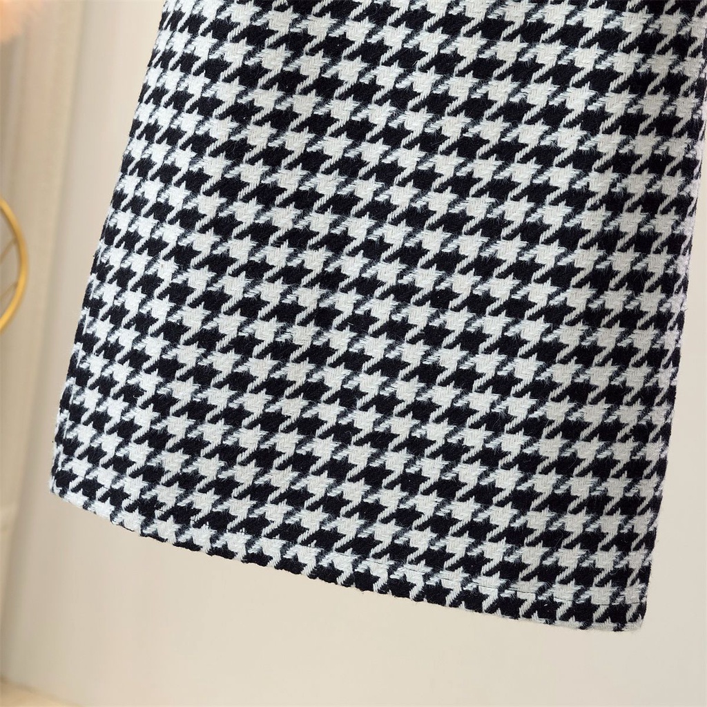 Chân Váy Len Chữ a Lưng Cao Ôm Dáng Thời Trang Thu Đông Cho Nữ