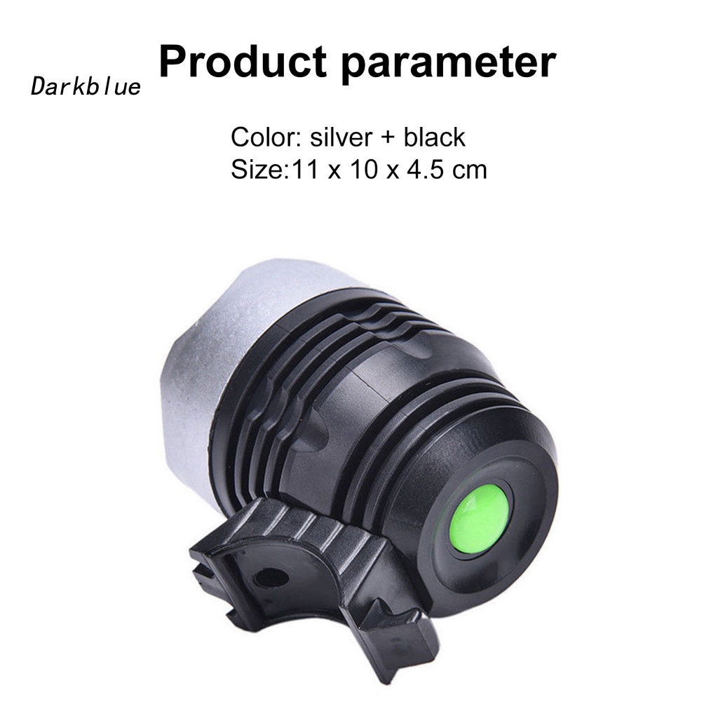 Đèn An Toàn Chống Thấm Nước Gắn Phía Trước Xe Đạp trike mini Dễ Lắp Đặt