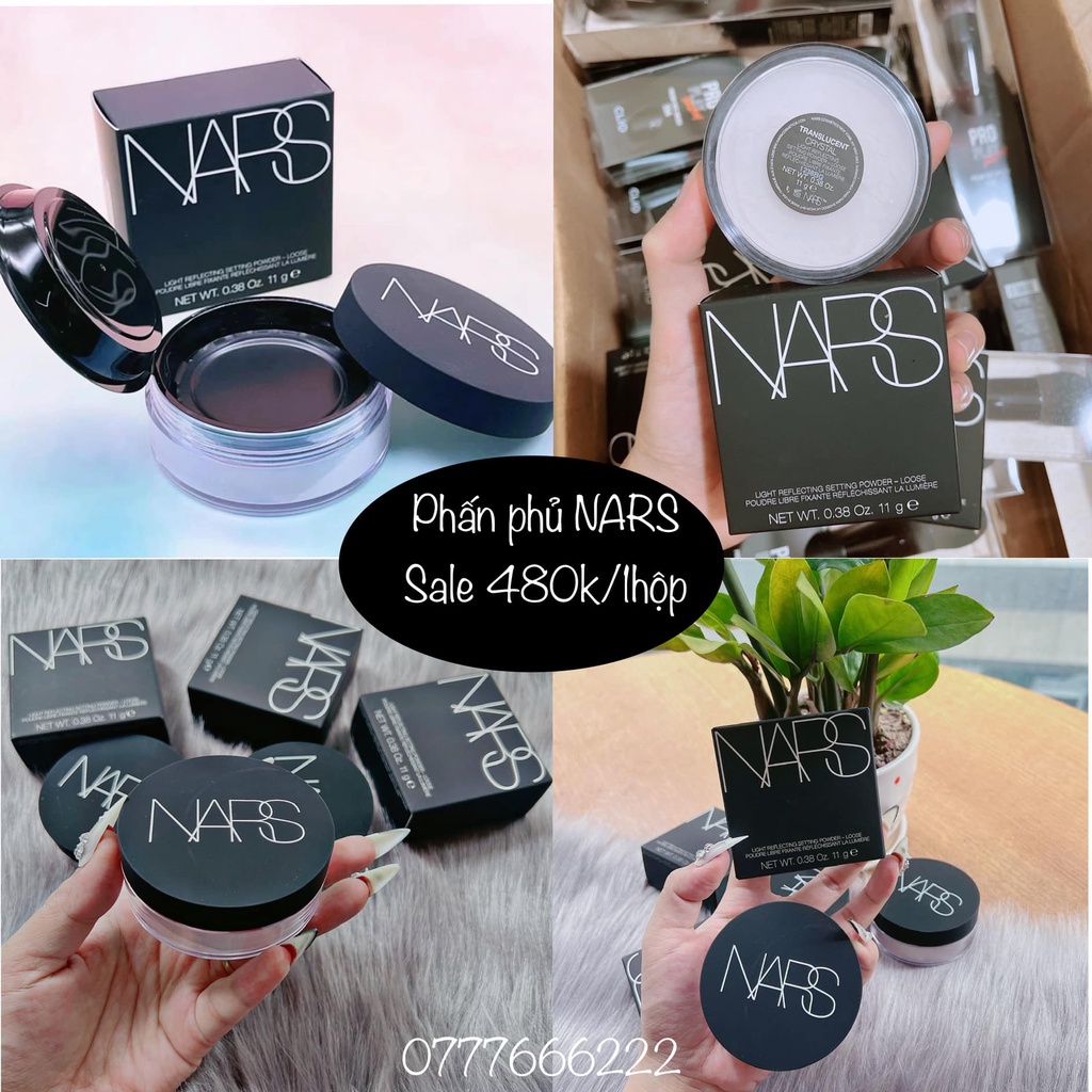 Phấn Phủ Bột Không Màu Nars Light Reflecting Setting Powder 11g Chính Hãng