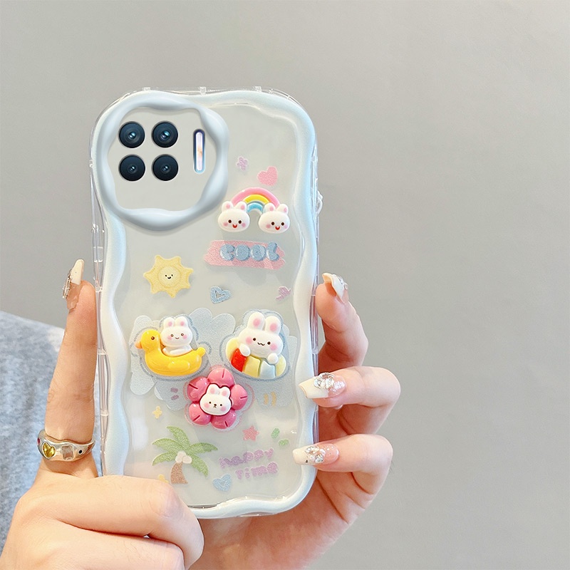 Ốp lưng oppo a93 ốp lưng oppo reno 4F Dễ Thương Ốp Điện Thoại Họa Tiết Búp Bê Hoạt Hình 3d Thời Trang Cho oppo a93 / reno 4f