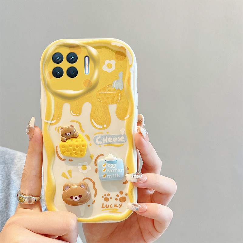 Ốp lưng oppo a93 ốp lưng oppo reno 4F Dễ Thương Ốp Điện Thoại Họa Tiết Búp Bê Hoạt Hình 3d Thời Trang Cho oppo a93 / reno 4f