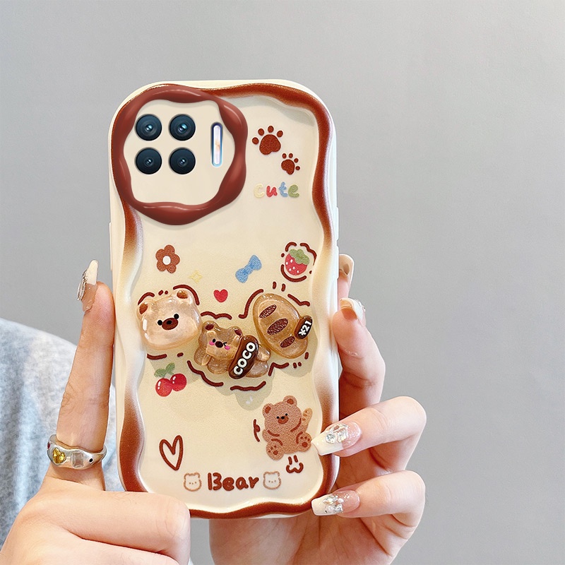 Ốp lưng oppo a93 ốp lưng oppo reno 4F Dễ Thương Ốp Điện Thoại Họa Tiết Búp Bê Hoạt Hình 3d Thời Trang Cho oppo a93 / reno 4f