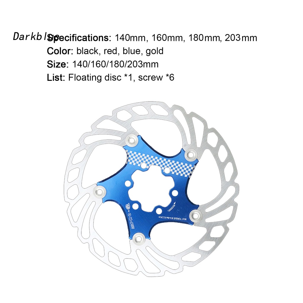 Đĩa Phanh Không Phai Chống Rỉ Sét Cho Xe Đạp Leo Núi