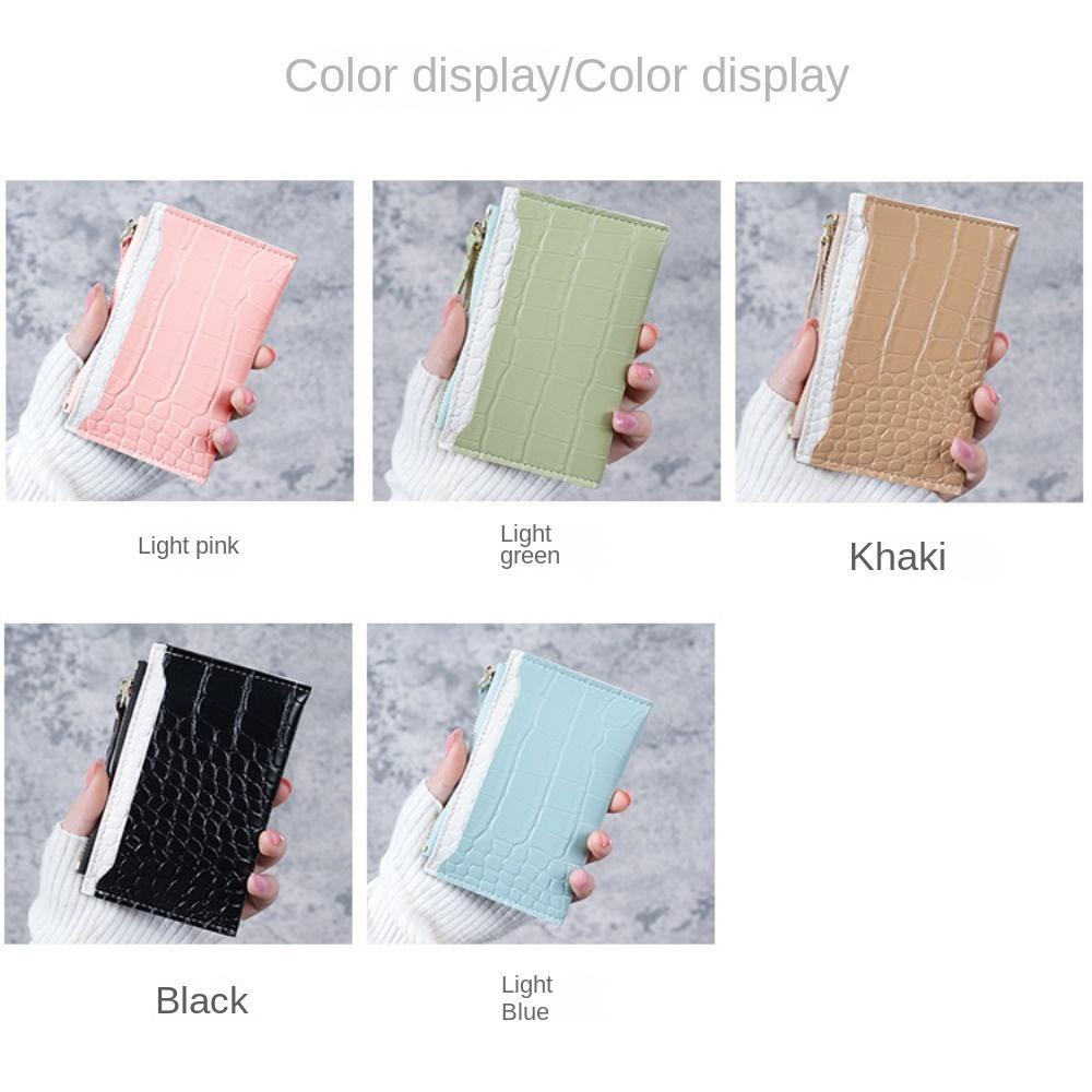 Ví Da pu Màu Trơn Đa Năng Thời Trang Cho Nữ