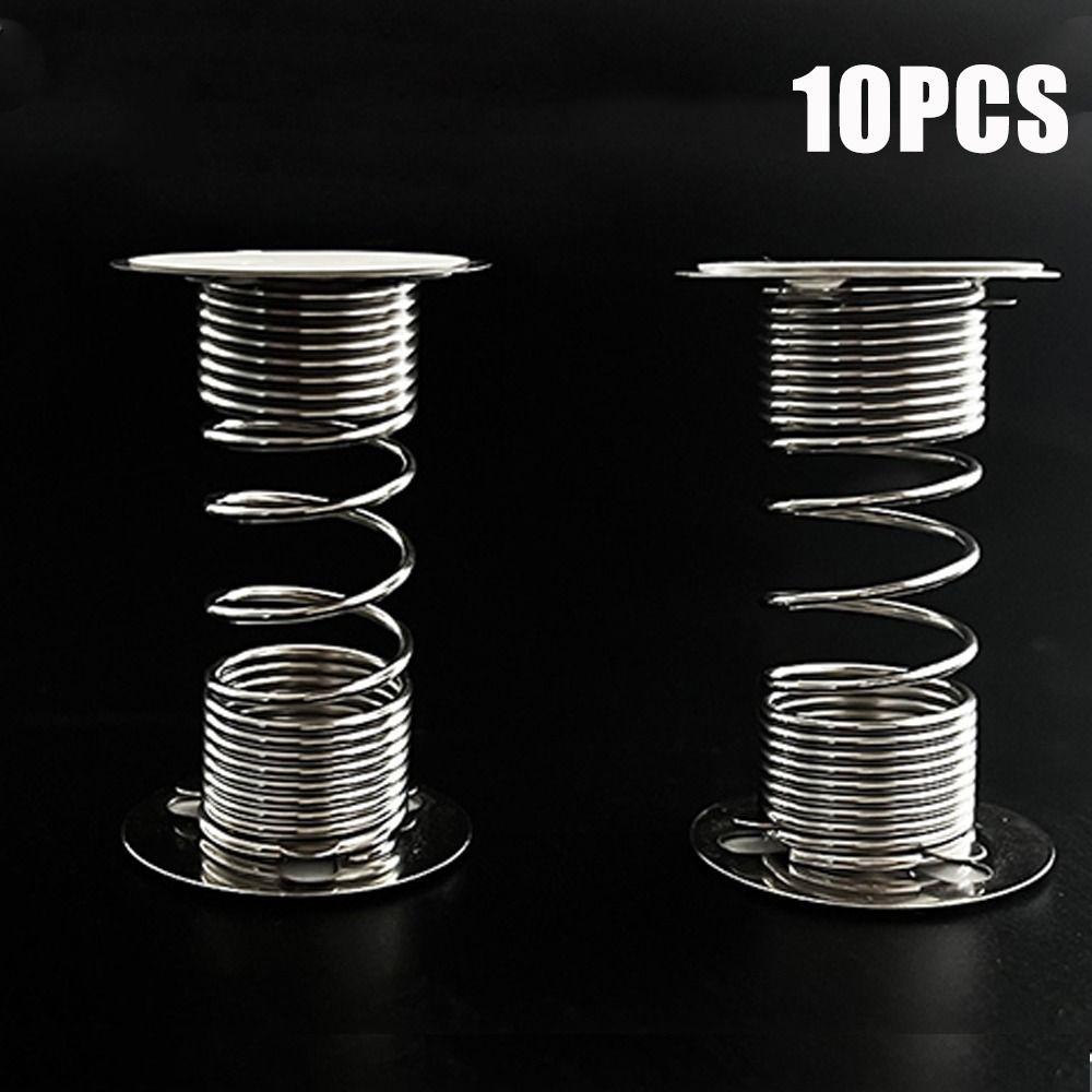 Set 10 Đầu Búp Bê Lắc Lư 2.5cm Tự Làm Đế Lò Xo diy