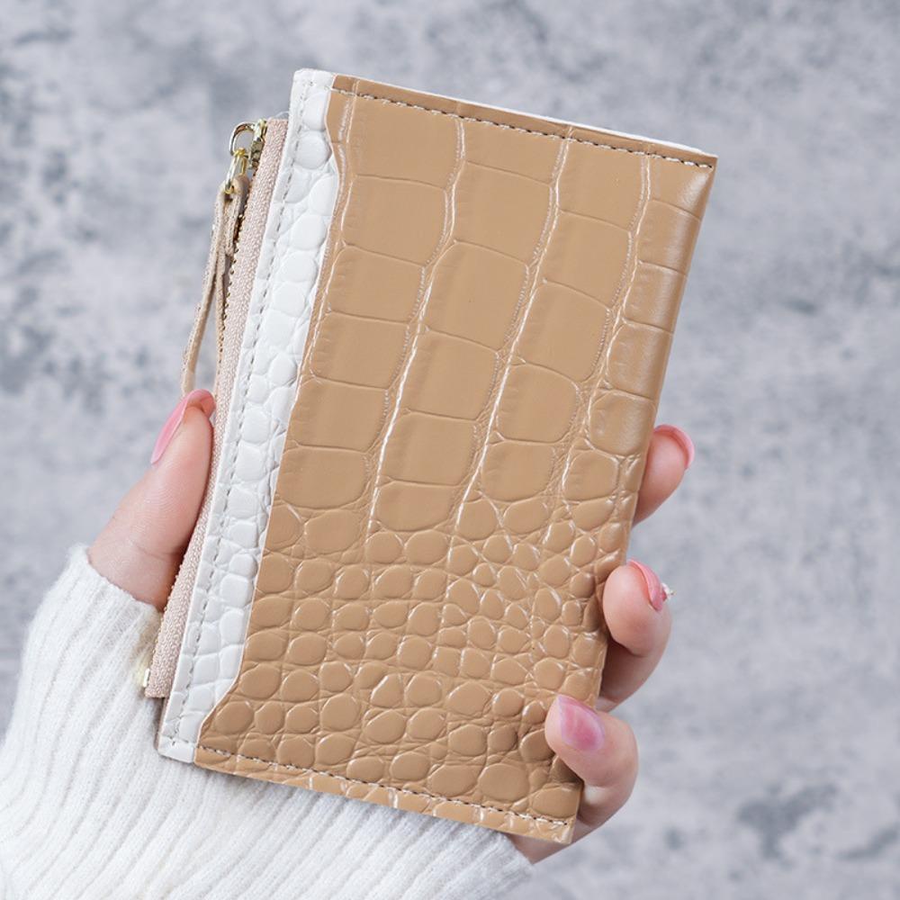 Ví Da pu Màu Trơn Đa Năng Thời Trang Cho Nữ