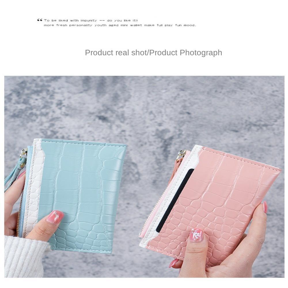 Ví Da pu Màu Trơn Đa Năng Thời Trang Cho Nữ