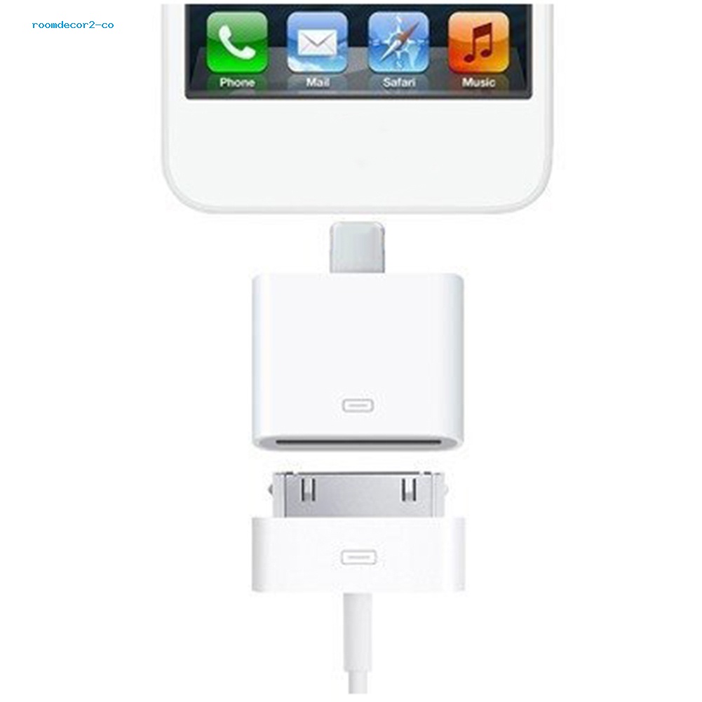 1 / 3 Đầu Chuyển Đổi Từ 30-pin Sang 8-pin Cho iphone 4 Sang 5 / 6 / 7 / 6s