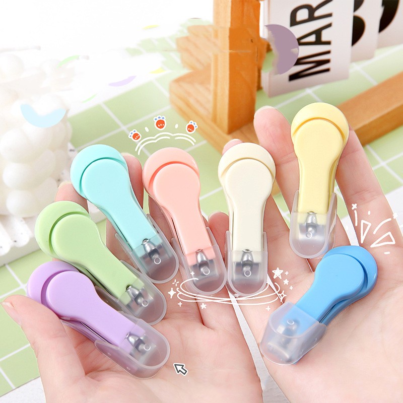 Kềm Cắt Móng Tay Màu macaron Hoạt Hình