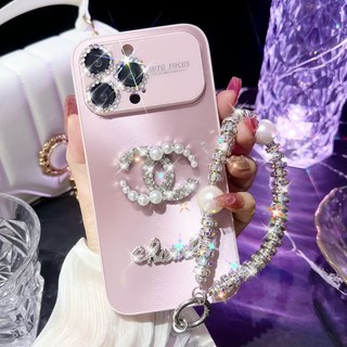Mới Rhinestone Lens Apple trường hợp điện thoại cho 11/12/13/14/pro/max/promax/plus trường hợp điện thoại cao cấp